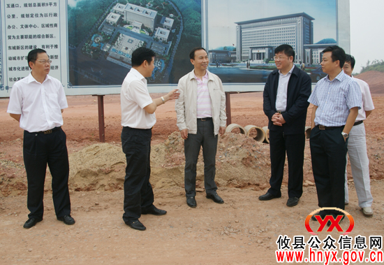 市委书记陈君文一行来攸县视察指导工作
