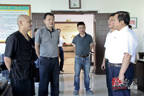 红网执行总编辑隆国东一行来炎调研