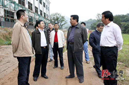 省委巡视第四组组长黄大林一行来炎视察