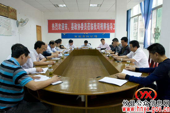 政协攸县委员会组织部分委员视察天然气建设工作