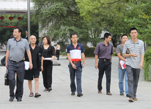 红网总站到茶陵县调研指导红网茶陵分站建设工作