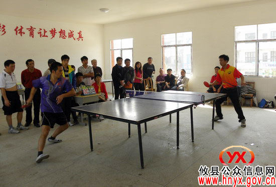攸县教职工2011年乒乓球比赛今天结束