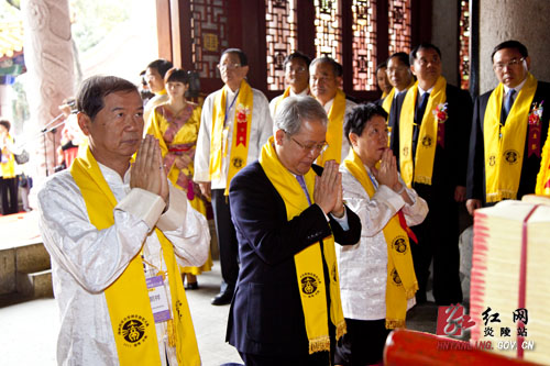 辛卯年海峡两岸炎帝神农祭祀大典隆重举行