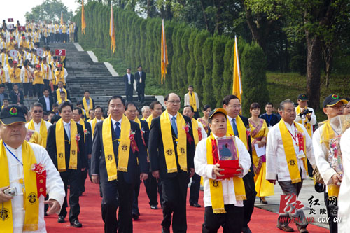辛卯年海峡两岸炎帝神农祭祀大典隆重举行