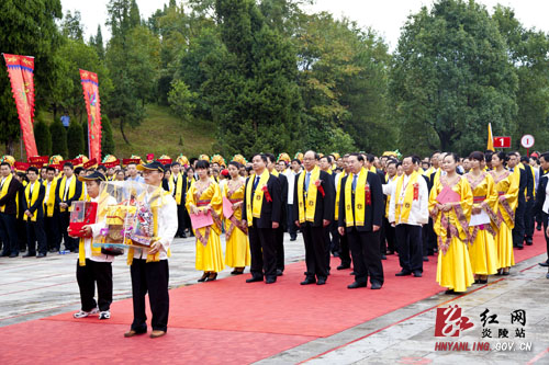 辛卯年海峡两岸炎帝神农祭祀大典隆重举行