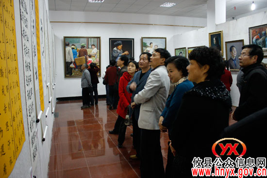 攸县举行纪念建党90周年暨辛亥革命100周年书法美术作品展览
