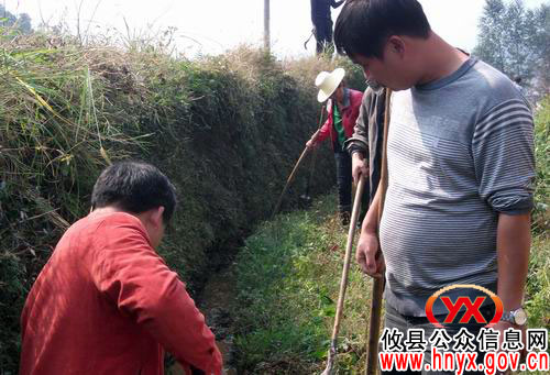 攸县柏市镇正式打响冬修水利战役