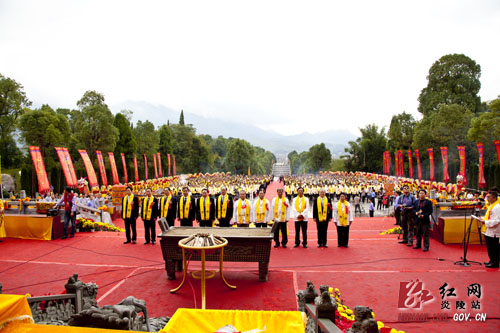 辛卯年海峡两岸炎帝神农祭祀大典隆重举行