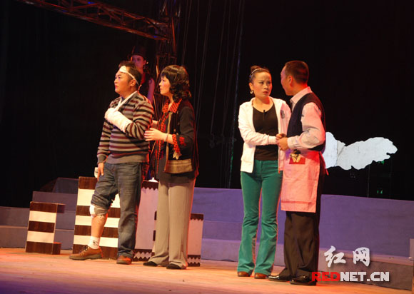 反邪教大型现代花鼓戏《梦醒》株洲茶陵巡演