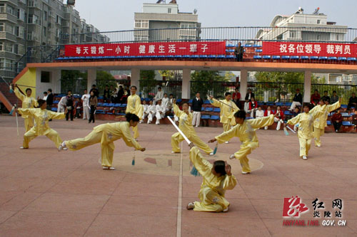 株洲市第四届大众武术比赛在炎陵隆重举行