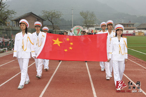 炎陵县2011年中小学生体育艺术科技节今日开幕