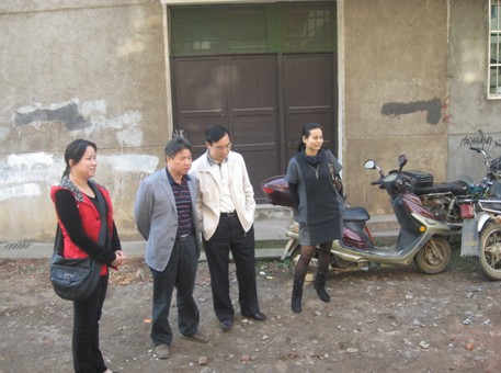 凌志文副区长前往董家塅街道新立社区视察工作