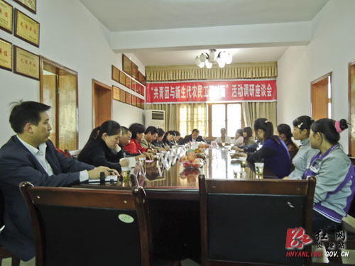 团县委开展＂与新生代农民工面对面＂调研活动
