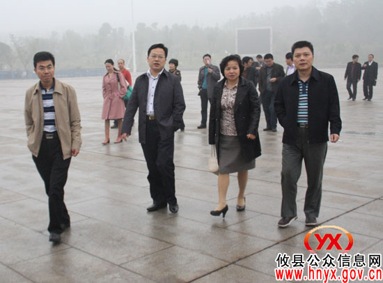 常德市武陵区委副书记杨天生率团来攸县考察城市管理