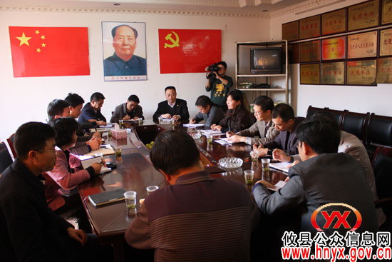 胡湘之一行到大同桥镇调研指导工作