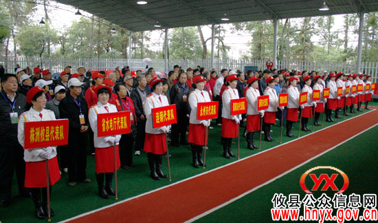 2011年湖南省老年人门球赛在攸县隆重开幕
