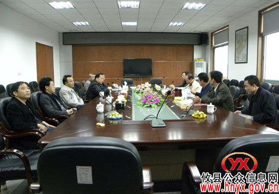 原市人大常委会主任刘迪凯率外商到攸县考察