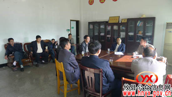 攸县网岭镇进行“三创四化”工作调度