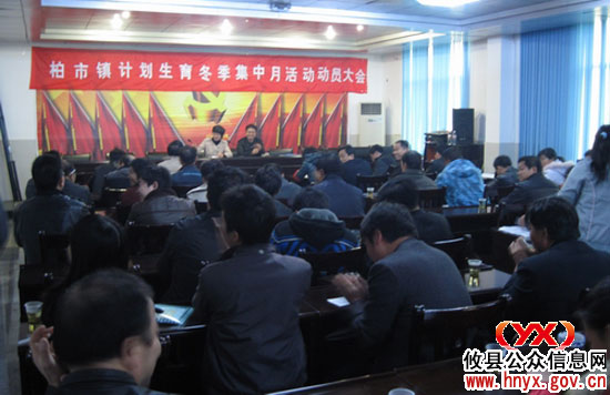 攸县柏市镇再次部署冬季计划生育工作