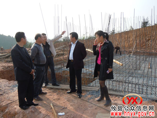 攸县为民办实事考核组一行到酒埠江镇考核