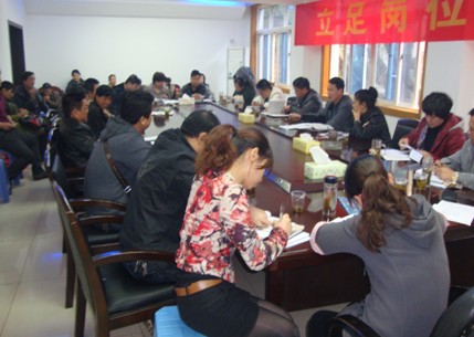 芦淞环卫召开总支委会选举会议