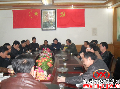 陈可勇一行到丫江桥镇参加沙河治理项目协调会
