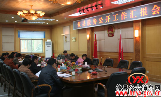 市考核组来攸县考核政务公开工作