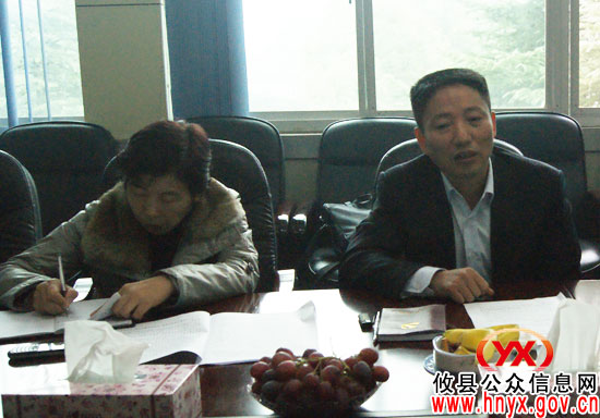 市纪委副书记朱胜辉一行来攸县督查案检、信访工作