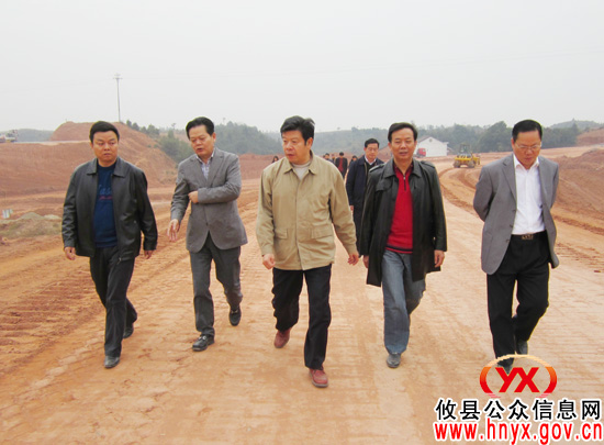 市委副书记、市长王群来攸县进行年度工作“检阅”
