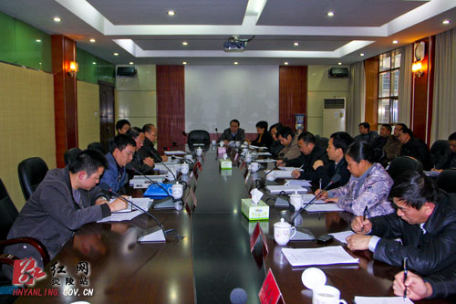 省卫生厅检查组来我县检查指导＂新农合＂工作