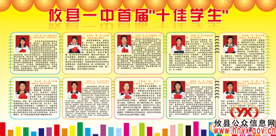 攸县一中首届“十佳学生”评选揭晓并颁奖
