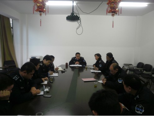 芦淞城管大队召开创建国家环境保护模范城市迎国检动员会议