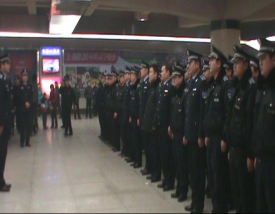 芦淞城管大队吹响新年集结号