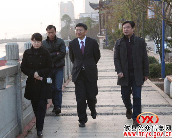 中国绿色发展高层论坛秘书长桂振华来攸县视察工作