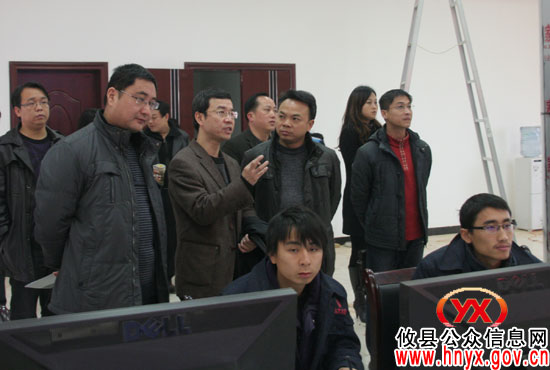 市政府副秘书长谭伟奇一行来攸县考核招商引资工作