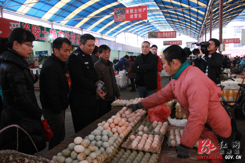 炎陵县开展食品安全联合执法检查大行动