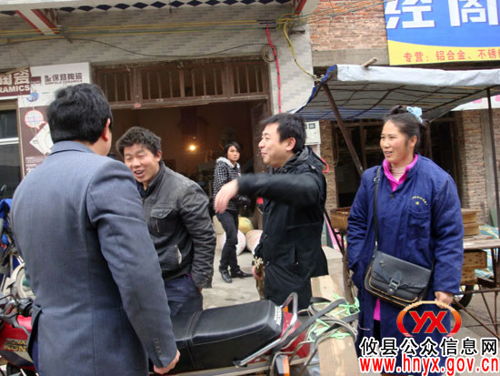 攸县槚山乡积极开展镇区“三创四化”规劝活动