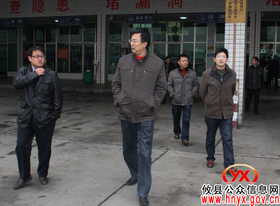 张建勇一行到部分基层单位督查安全生产工作