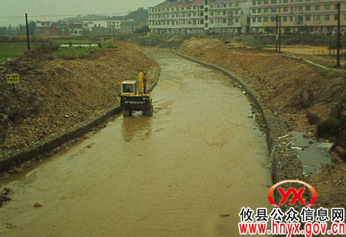 攸县丫江桥镇沙河治理进展顺利工程任务已完成四成