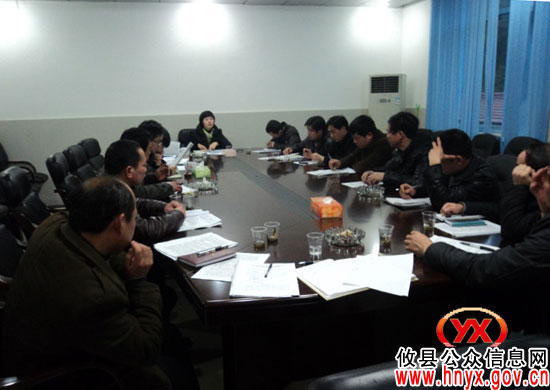 攸县柏市镇组织讨论2012年专项工作实施方案