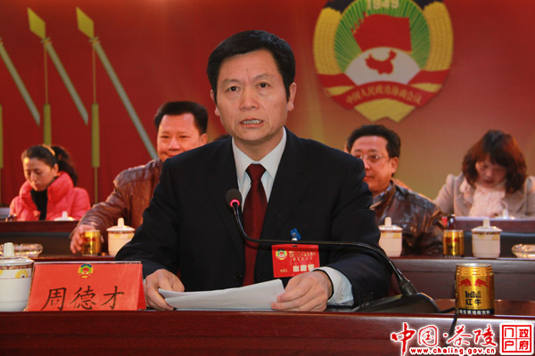 政协茶陵县七届七次会议举行选举会议