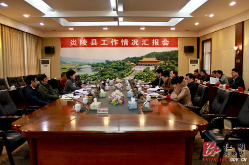 刘岁文来炎调研县域经济发展情况