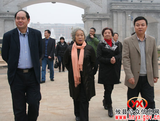 省政协党组副书记石玉珍一行来攸县视察城镇化建设工作