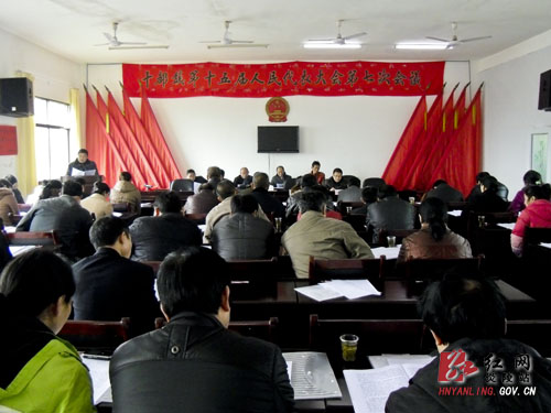十都镇十五届人大七次会议胜利召开