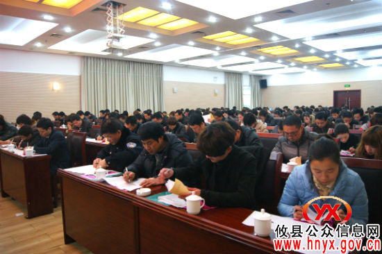 攸县卫生监督所组织公共场所经营者进行卫生知识培训