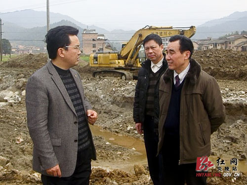 县政协主要领导深入沔渡开展＂四联四促＂活动