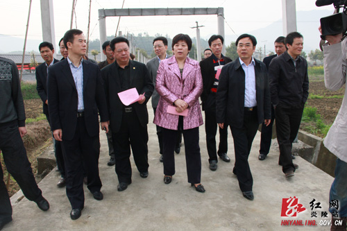 黄曙光来炎调研指导农业农村工作