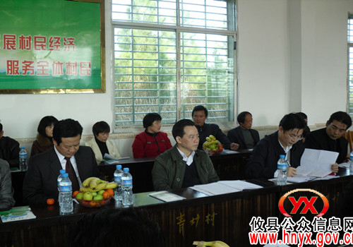 市检察院检察长魏启敏到攸县芷陂村指导党建帮扶工作