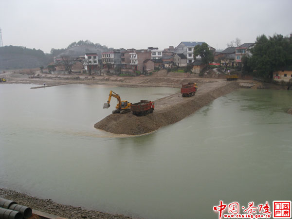 百年期盼—舲舫舲洲洣水大桥正式动工