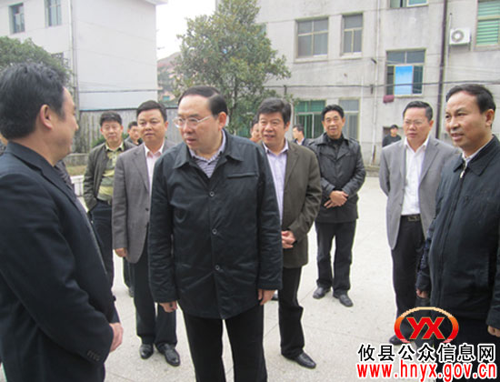 省委副书记梅克保深入攸县新市镇视察工作